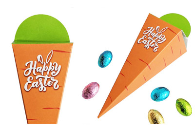 Carrot Box Easter Egg Gifts