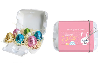 Easter Egg Carton Present